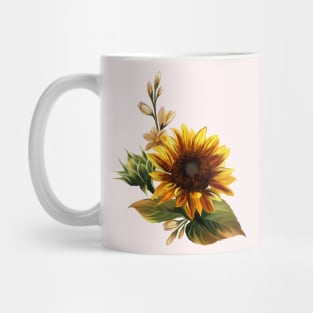 Elegant Sunflower Mug